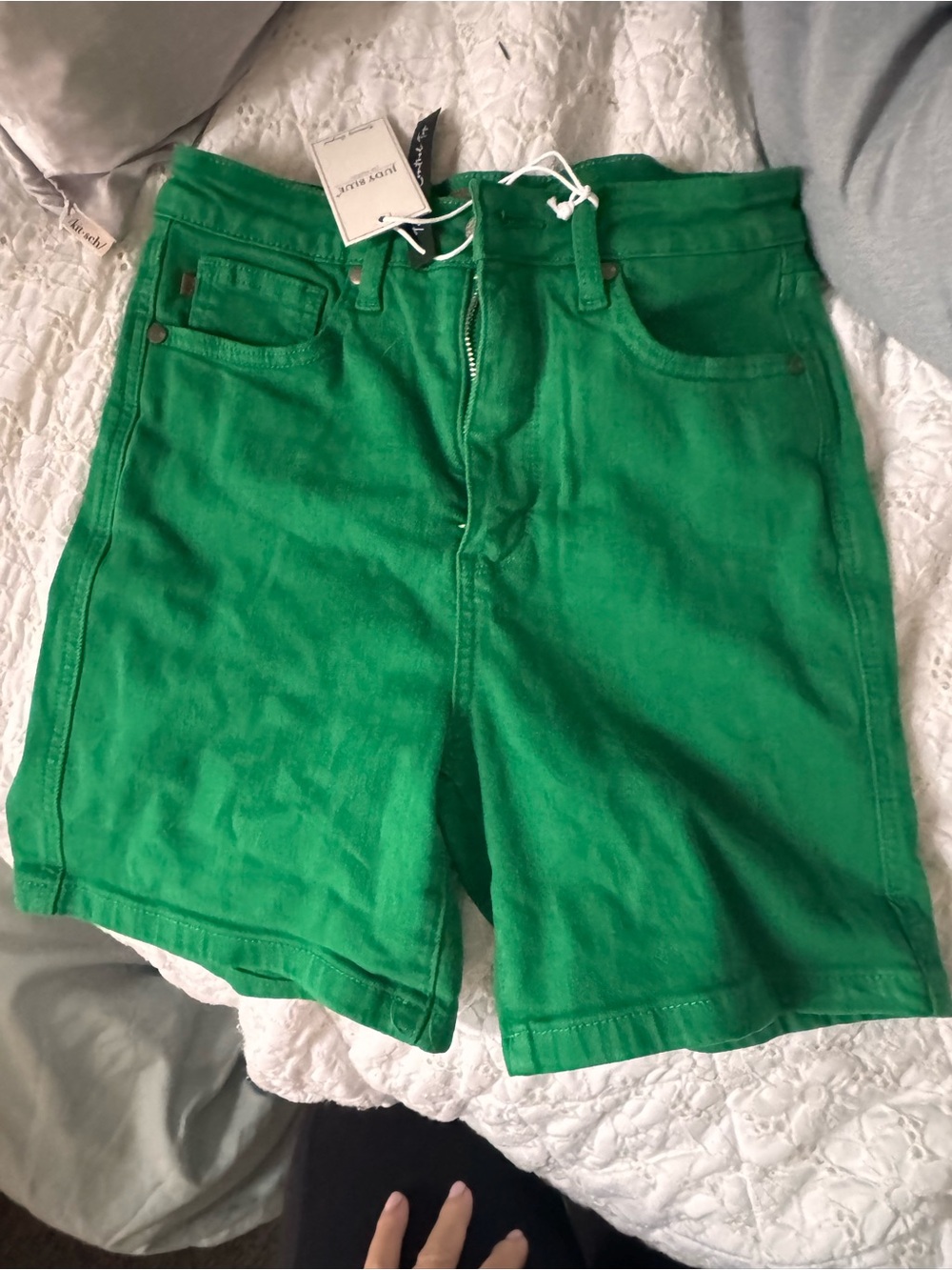 Judy blue nwt  Green Cotton Shorts